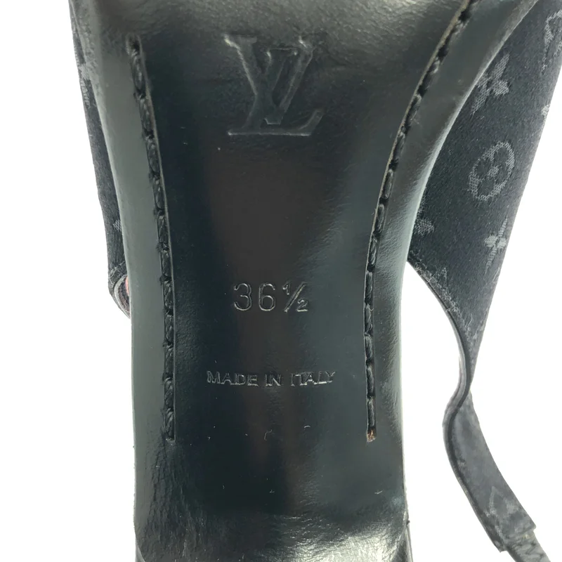 Louis Vuitton / ルイヴィトン | モノグラム ポインテッドトゥ ヒールパンプス | 36 1/2 | レディース