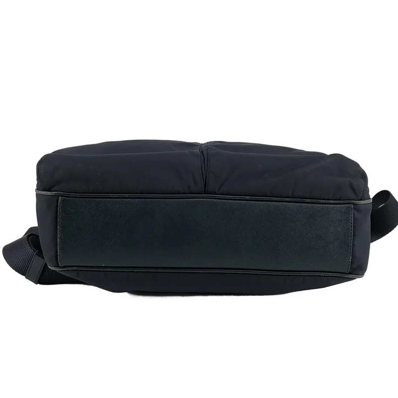 PRADA / プラダ | 2VG860 / Re-Nylon サフィアーノレザー トライアングルロゴ 2WAY トートバッグ |
