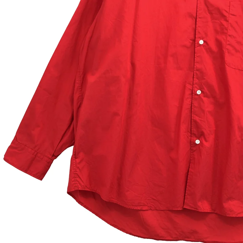 Graphpaper / グラフペーパー | 2023SS | Broad L/S Oversized Band Collar Shirt コットンブロード バンドカラーシャツ | F | メンズ