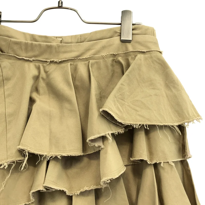 robe de chambre COMME des GARCONS / ローブドシャンブルコムデギャルソン | AD2003 | コットン フリル装飾 チノパンツ | M | レディース