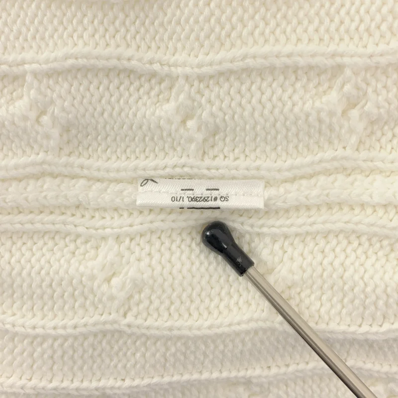 POLO RALPH LAUREN / ポロラルフローレン | コットン ワンポイントポニー ケーブル ニット カーディガン | L | レディース