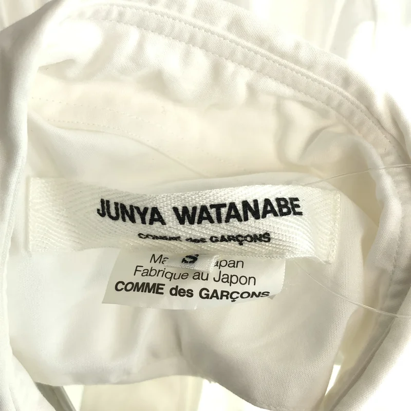 JUNYA WATANABE COMME des GARCONS / ジュンヤワタナベ | アシンメトリー フリル シャツ | S | レディース