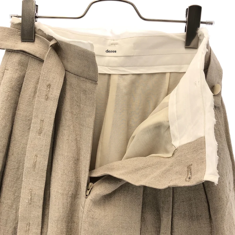 deres / デレス | 11th Linen Pants リネンパンツ | 0 | レディース