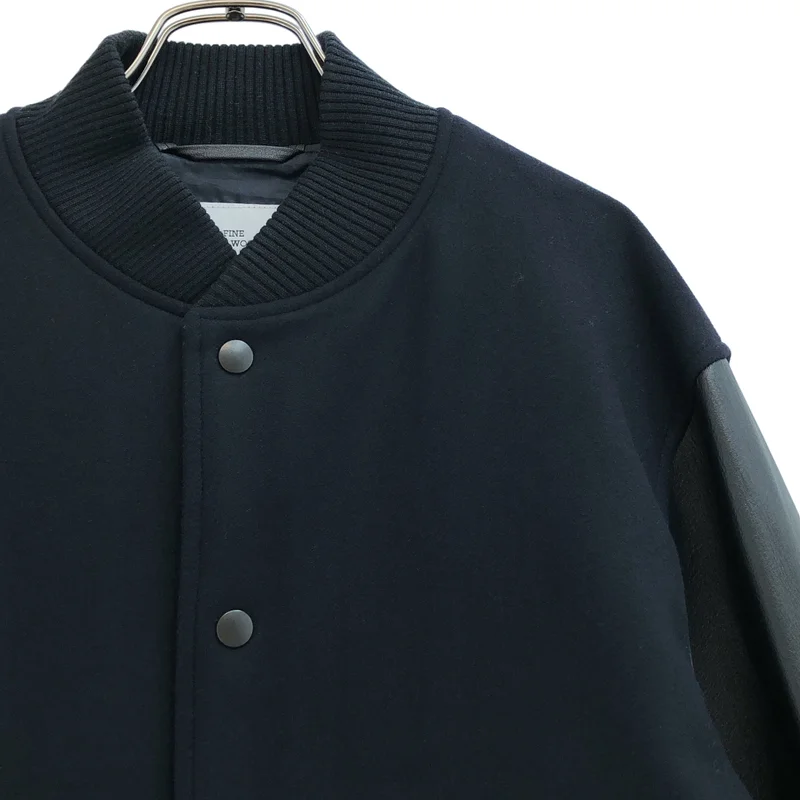 SHIPS / シップス | 160'S メリノウール バーシティジャケット 114-45-0113 | M | メンズ