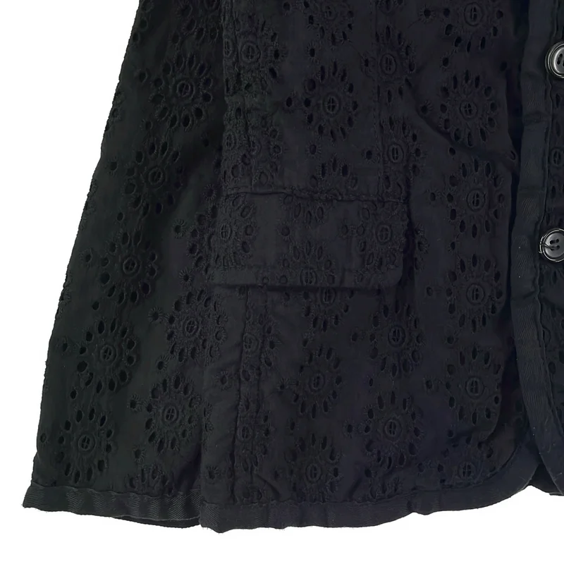 tricot COMME des GARCONS / トリココムデギャルソン | 2016SS | カットワークレース ラウンドカラー ジャケット | S | レディース