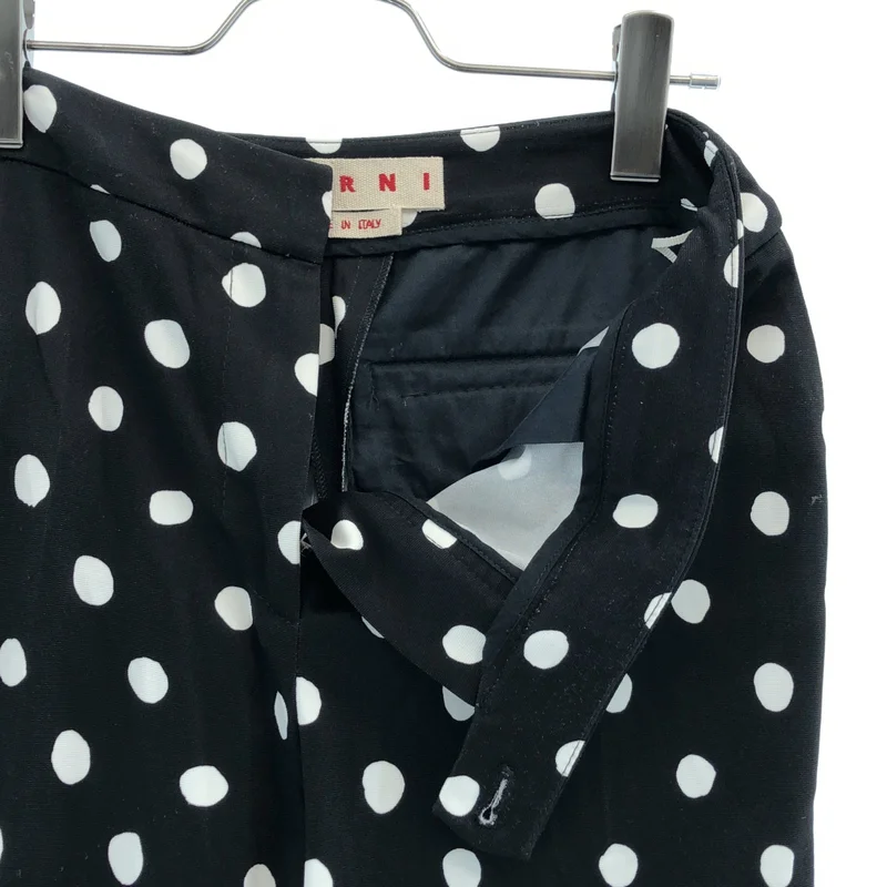MARNI / マルニ | 2023AW | ドット ストレートスラックス | 40 | レディース
