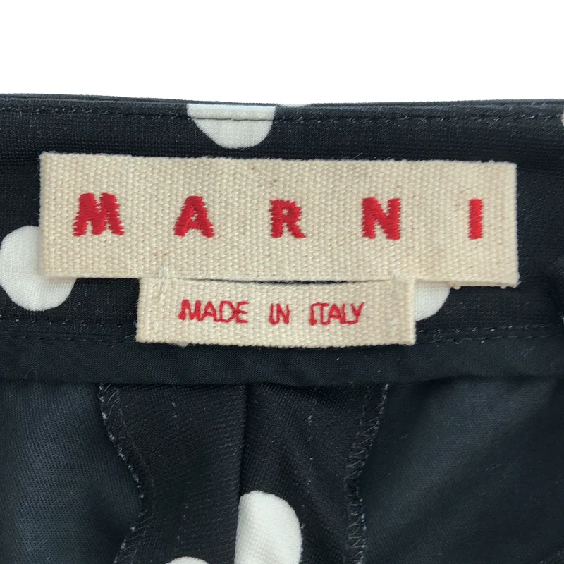 MARNI / マルニ | 2023AW | ドット ストレートスラックス | 40 | レディース