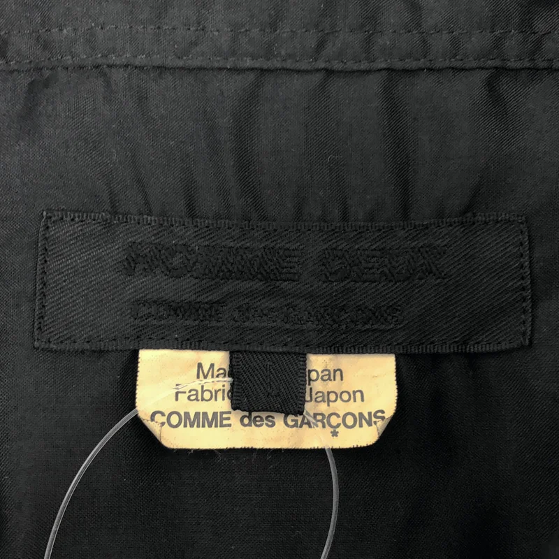 COMME des GARCONS HOMME DEUX / コムデギャルソンオムドゥ | 2026SS | エステルブロード 製品加工シャツ | L | メンズ