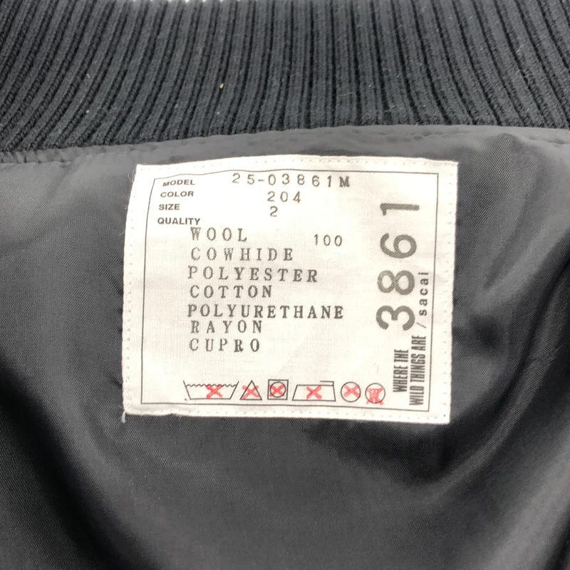 sacai / サカイ | 2025AW | WHERE THE WILD THINGS ARE Blouson エン