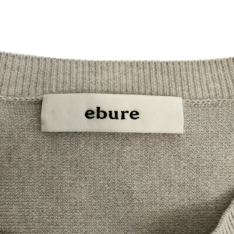 ebure / エブール | ブライト スポンジ ニット |