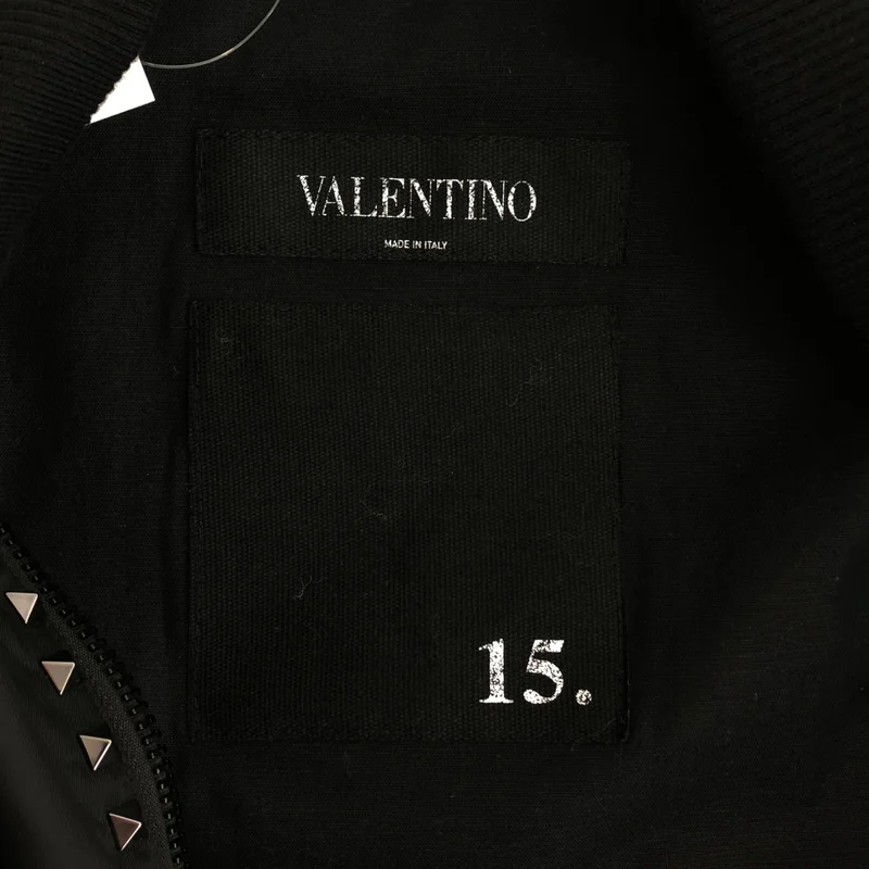 VALENTINO / ヴァレンティノ | ロックスタッズ ボンバージャケット | 48 | メンズ
