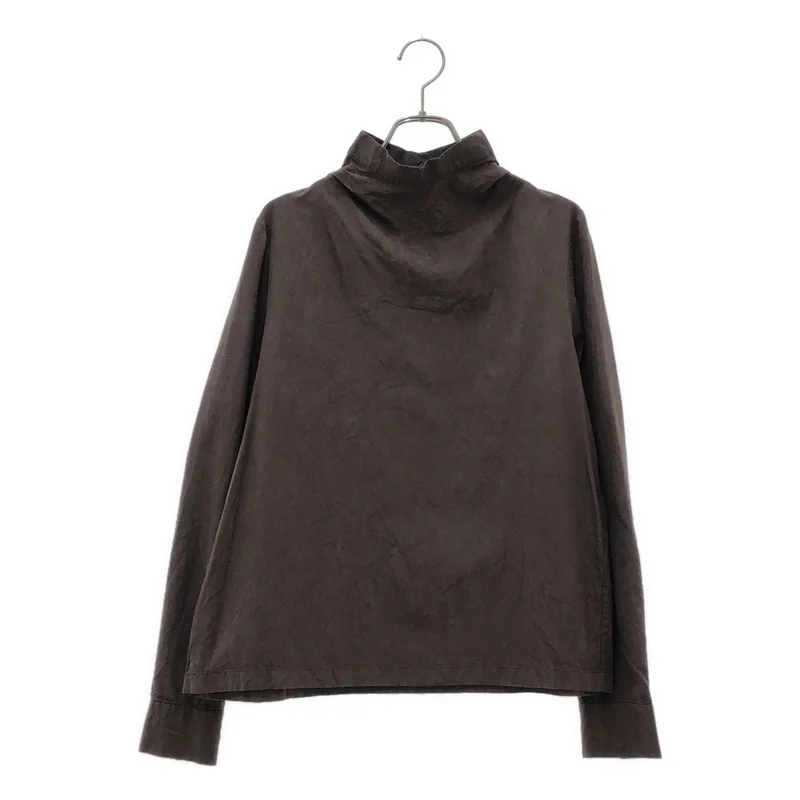 humoresque / ユーモレスク | highneck drape blouse シャツ KA2202b | F | レディース