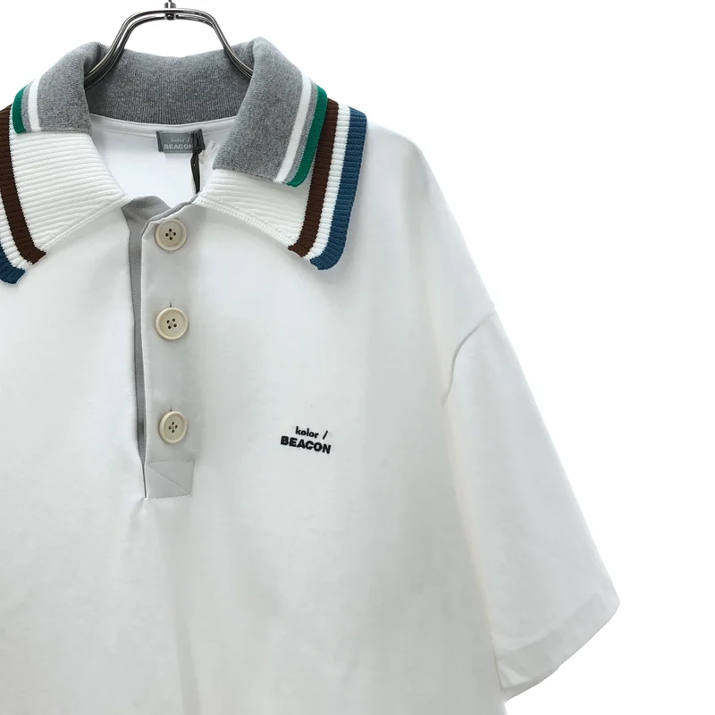kolor BEACON / カラービーコン | 2025SS | レイヤードカラー ポロシャツ | 1 | メンズ