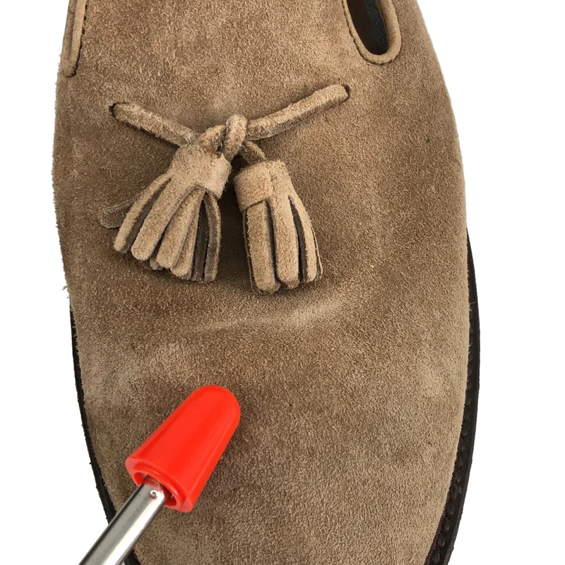 BRUNELLO CUCINELLI / ブルネロクチネリ | スエード タッセルローファー | 41 1/2 | メンズ
