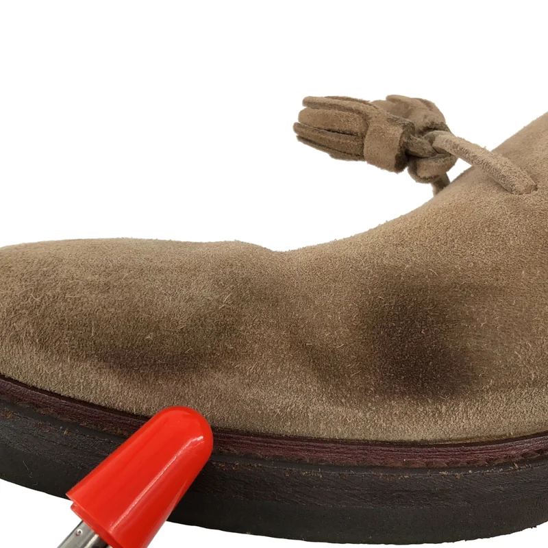BRUNELLO CUCINELLI / ブルネロクチネリ | スエード タッセルローファー | 41 1/2 | メンズ