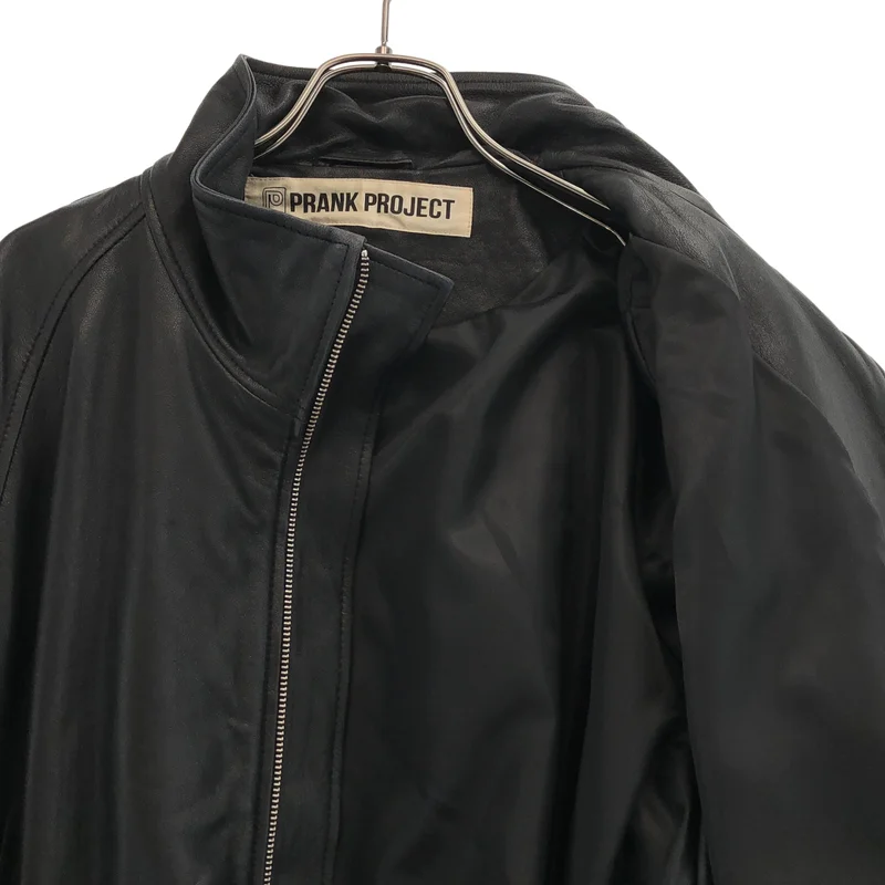 PRANK PROJECT / プランクプロジェクト | Sheepskin Peplum Blouson シープレザーペプラムブルゾン | F | レディース