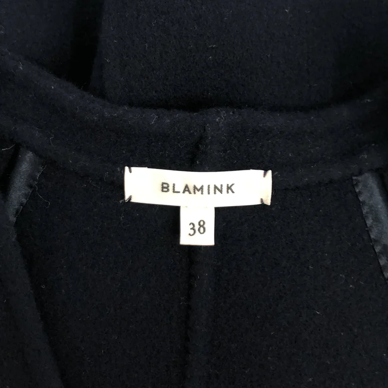 BLAMINK / ブラミンク | カシミヤ ジップアップベスト | 38 | レディース