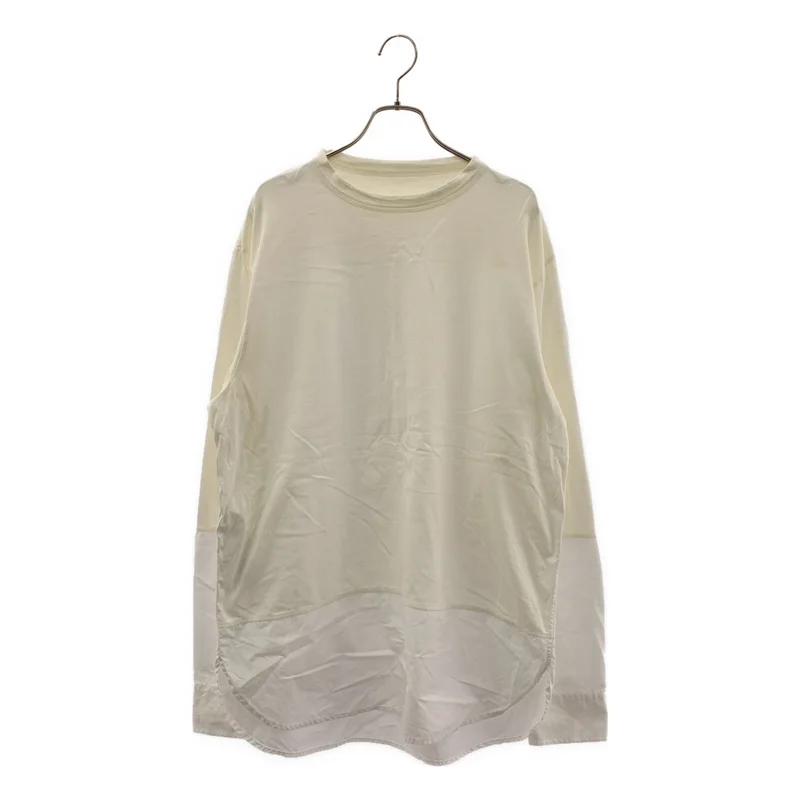MARNI / マルニ | コットン 切替 ロングスリーブ Tシャツ | 50 | メンズ
