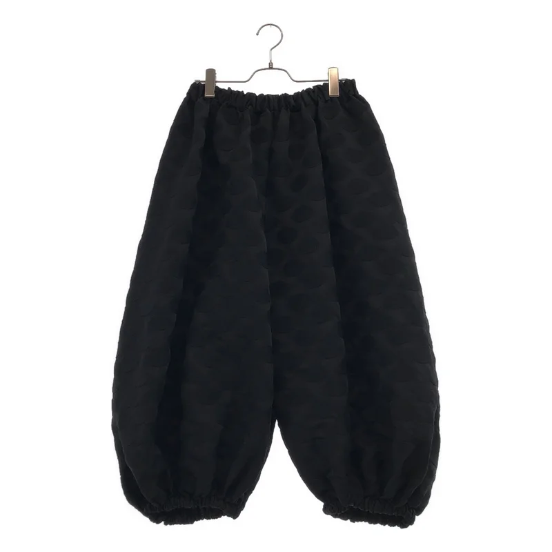 COMME des GARCONS COMME des GARCONS / コムコム | 2022SS | ポリエステル 縮絨 ドット ショートバルーンパンツ | S | レディース
