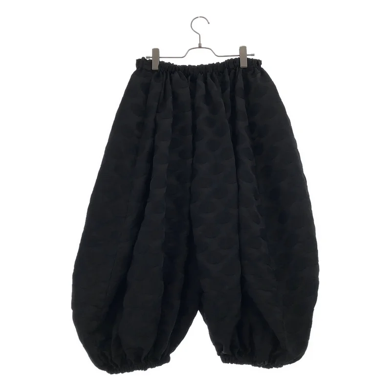 COMME des GARCONS COMME des GARCONS / コムコム | 2022SS | ポリエステル 縮絨 ドット ショートバルーンパンツ | S | レディース