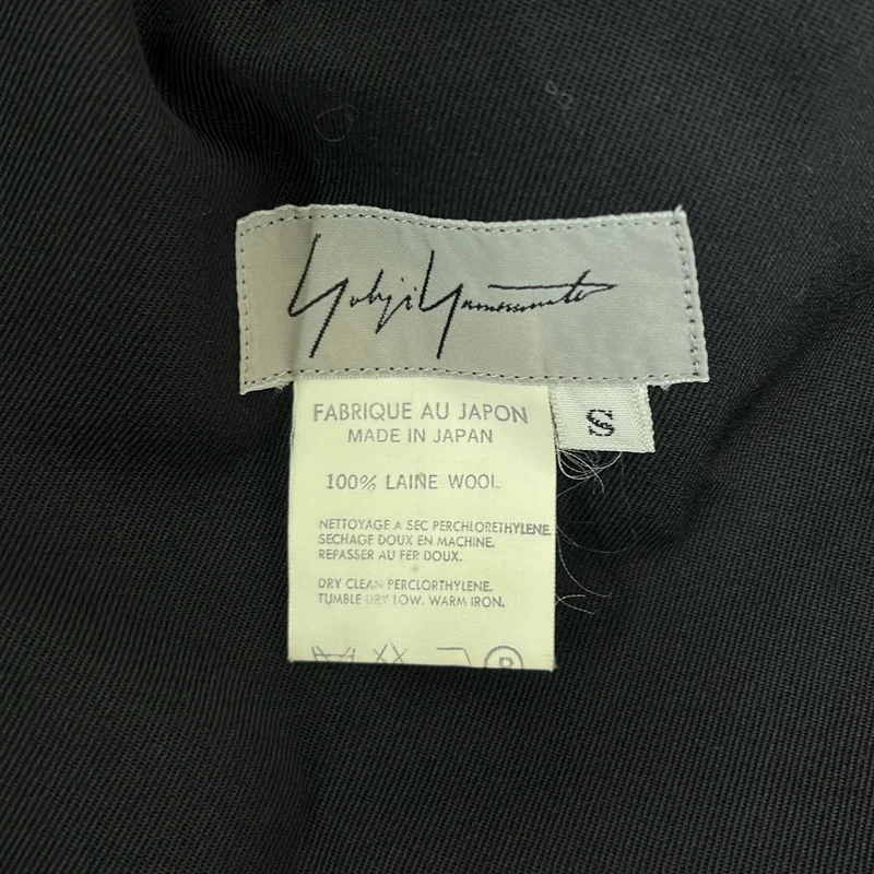 Yohji Yamamoto FEMME / ヨウジヤマモトファム | 1994AW | ウール ラップ ロングスカート | S | レディース