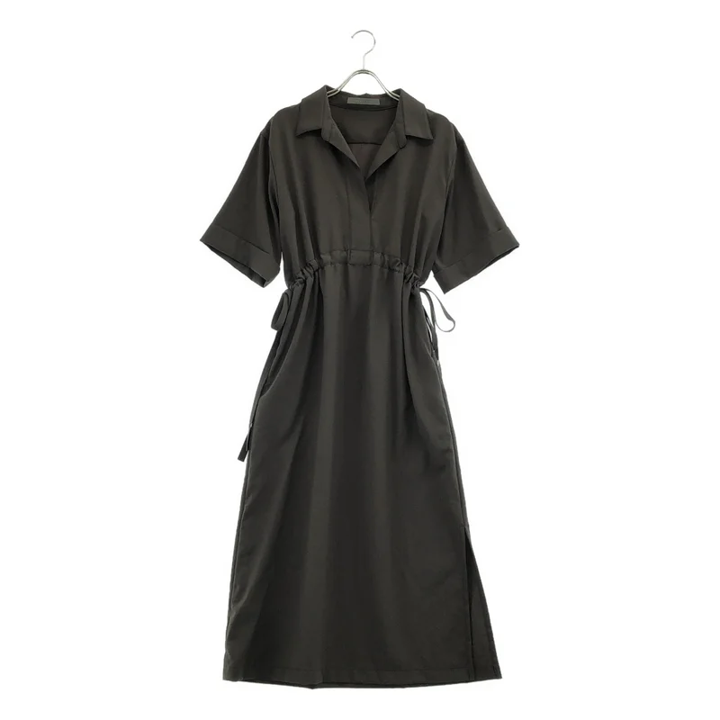 theory luxe / セオリーリュクス | aves rise ウォッシャブル ショートスリーブ シャツ ワンピース | 38 | レディース