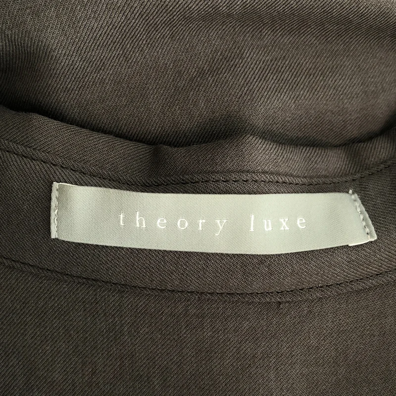 theory luxe / セオリーリュクス | aves rise ウォッシャブル ショートスリーブ シャツ ワンピース | 38 | レディース