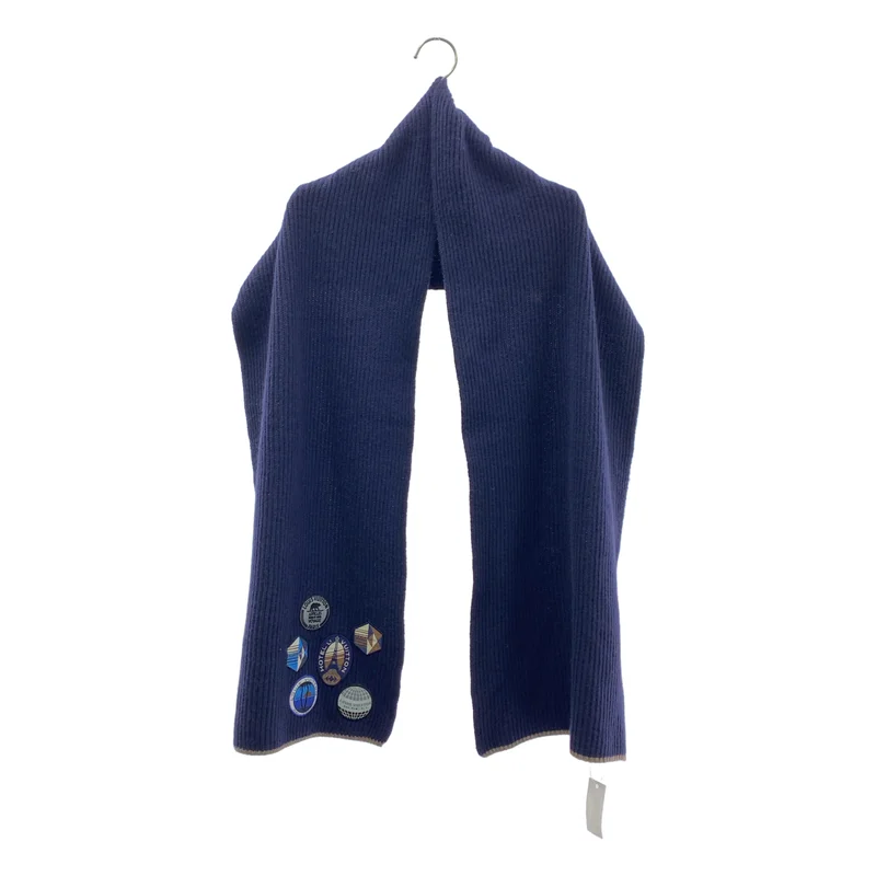 Louis Vuitton / ルイヴィトン | cashmere 100％ / カシミヤ ワッペン ストール マフラー |
