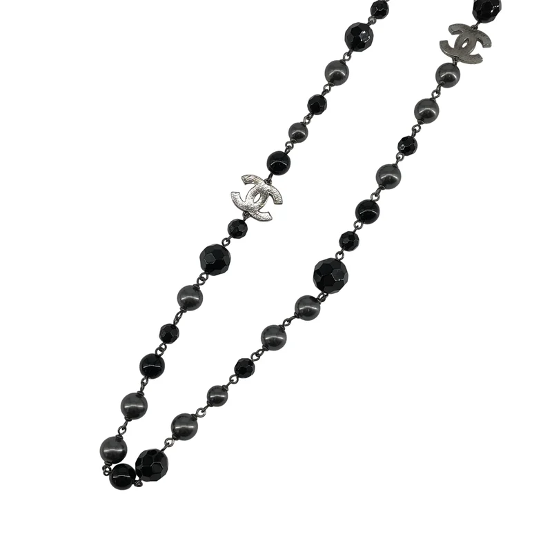CHANEL / シャネル | ココマーク メタルフェイクパール ネックレス |