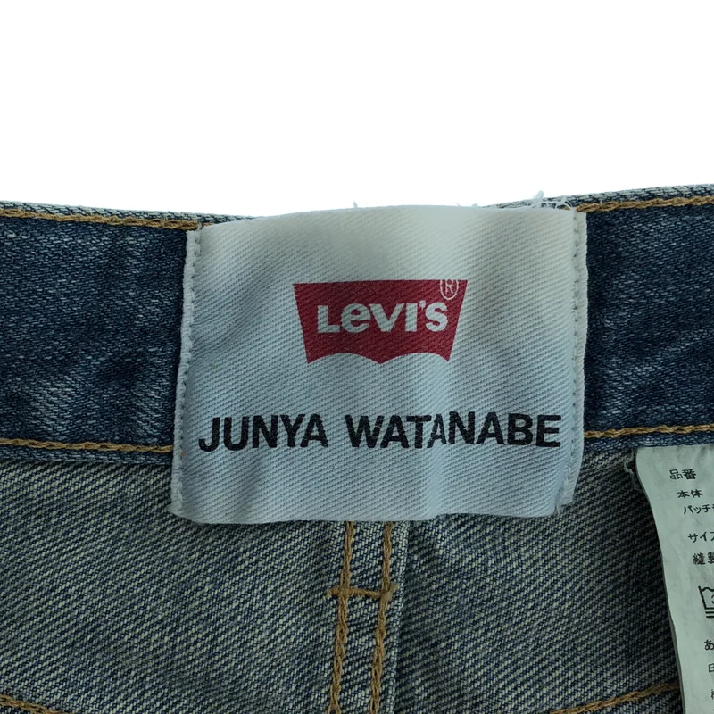 JUNYA WATANABE / ジュンヤワタナベ | × Levi’s 5ポケット デニム ワイドパンツ | S | メンズ