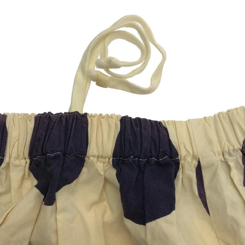 COMME des GARCONS COMME des GARCONS / コムコム | 2006SS | ドット 製品加工 インサイドアウト オーバーシルエット ドローストリング スカート | M | レディース