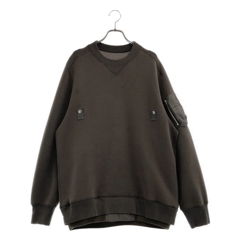 sacai / サカイ | Sponge Sweat x Nylon Twill Pullover トレーナー | 2 | メンズ