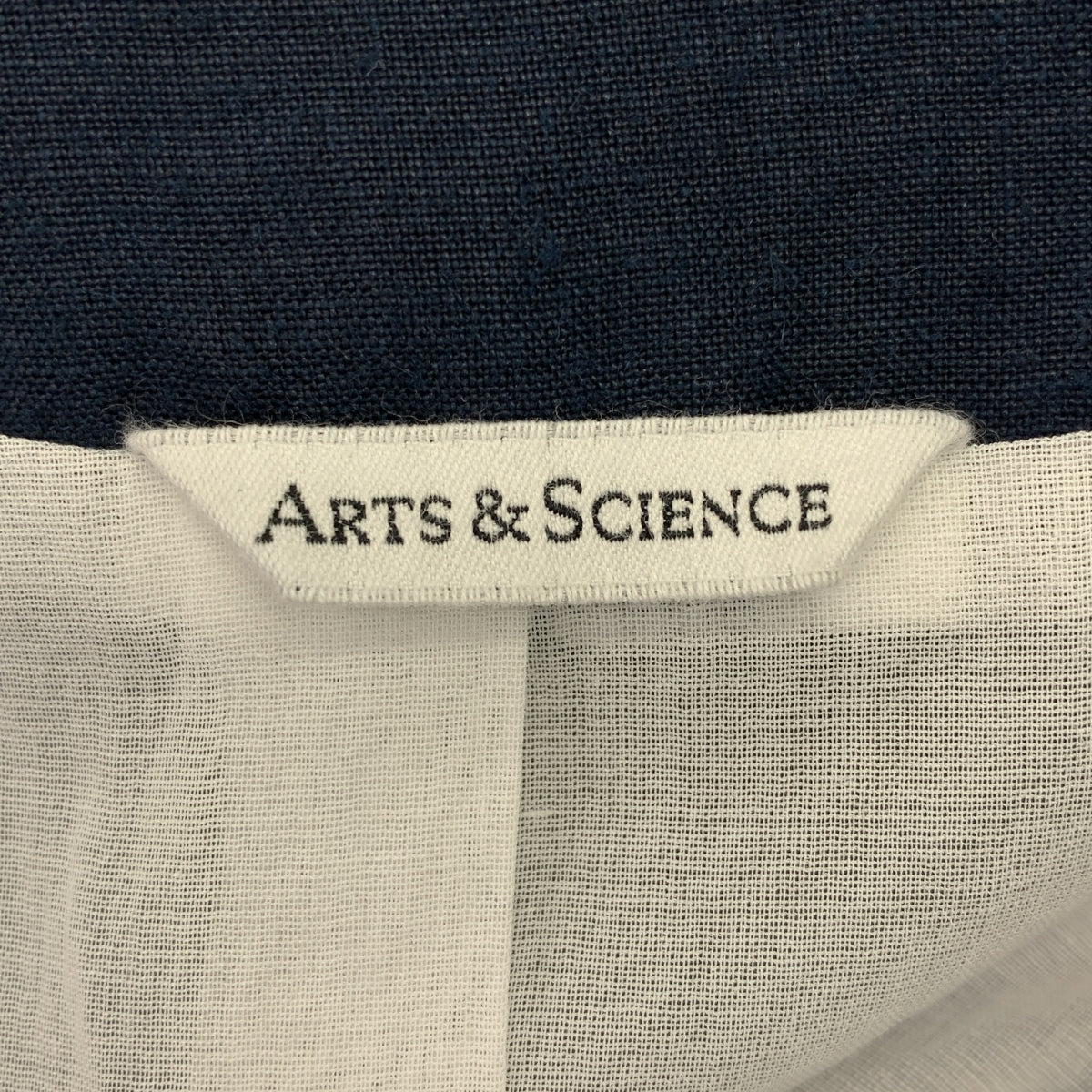 ARTS&SCIENCE / アーツアンドサイエンス | リネン サイドタック ノー