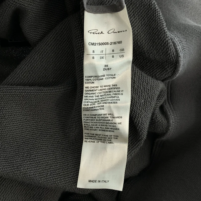 Rick Owens / リックオウエンス | × Champion クルーネック スウェット CM21S0005-216760 | S | メンズ