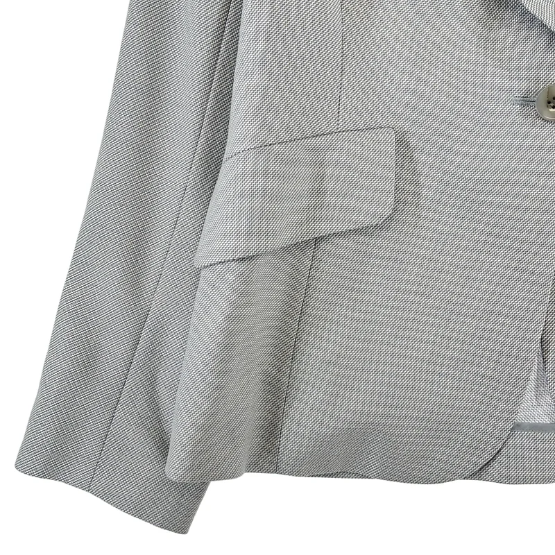 AQUASCUTUM / アクアスキュータム | セットアップ 1B テーラードジャケット 柄総裏地 / バックジップ スカート | 0S/8S | レディース