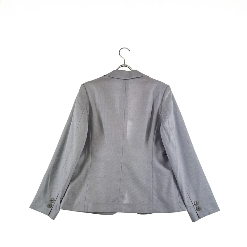 AQUASCUTUM / アクアスキュータム | セットアップ 1B テーラードジャケット 柄総裏地 / バックジップ スカート | 0S/8S | レディース
