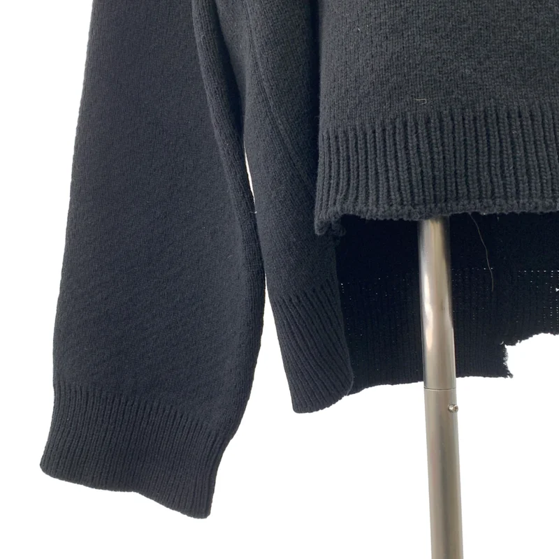 RAF SIMONS / ラフシモンズ | 2017SS | OVERSIZED DISTRESSED WOOL SWEATER ウール ダメージ加工 オーバーサイズニット | ONE | メンズ