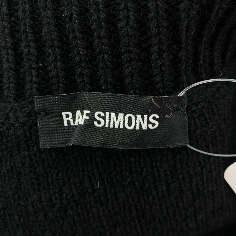 RAF SIMONS / ラフシモンズ | 2017SS | OVERSIZED DISTRESSED WOOL SWEATER ウール ダメージ加工 オーバーサイズニット | ONE | メンズ