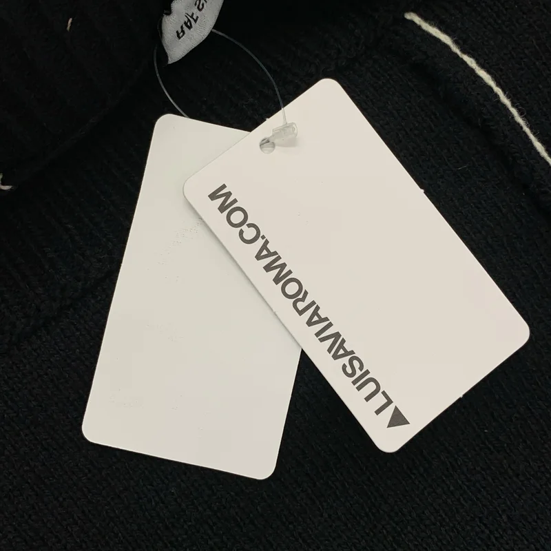 RAF SIMONS / ラフシモンズ | 2017SS | OVERSIZED DISTRESSED WOOL SWEATER ウール ダメージ加工 オーバーサイズニット | ONE | メンズ