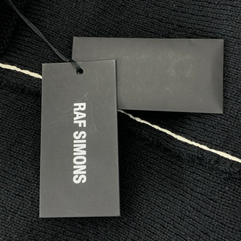 RAF SIMONS / ラフシモンズ | 2017SS | OVERSIZED DISTRESSED WOOL SWEATER ウール ダメージ加工 オーバーサイズニット | ONE | メンズ