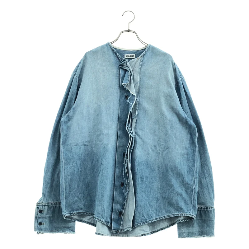 FACON JACMIN / ファソンジャックマン | デニム シャツ_長袖 | S | レディース