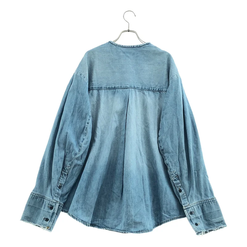 FACON JACMIN / ファソンジャックマン | デニム シャツ_長袖 | S | レディース