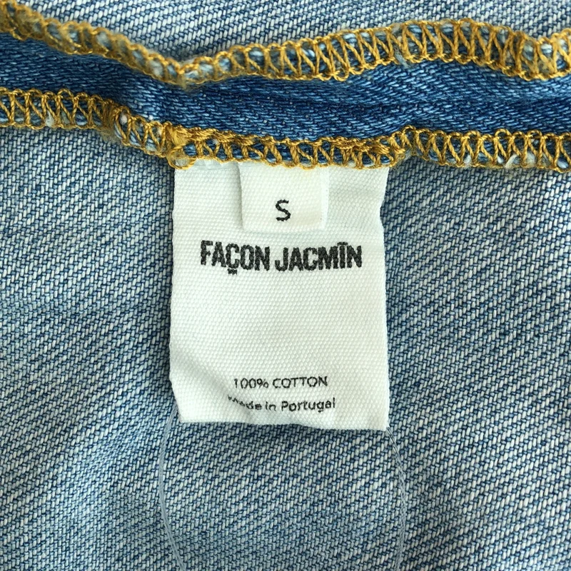 FACON JACMIN / ファソンジャックマン | デニム シャツ_長袖 | S | レディース
