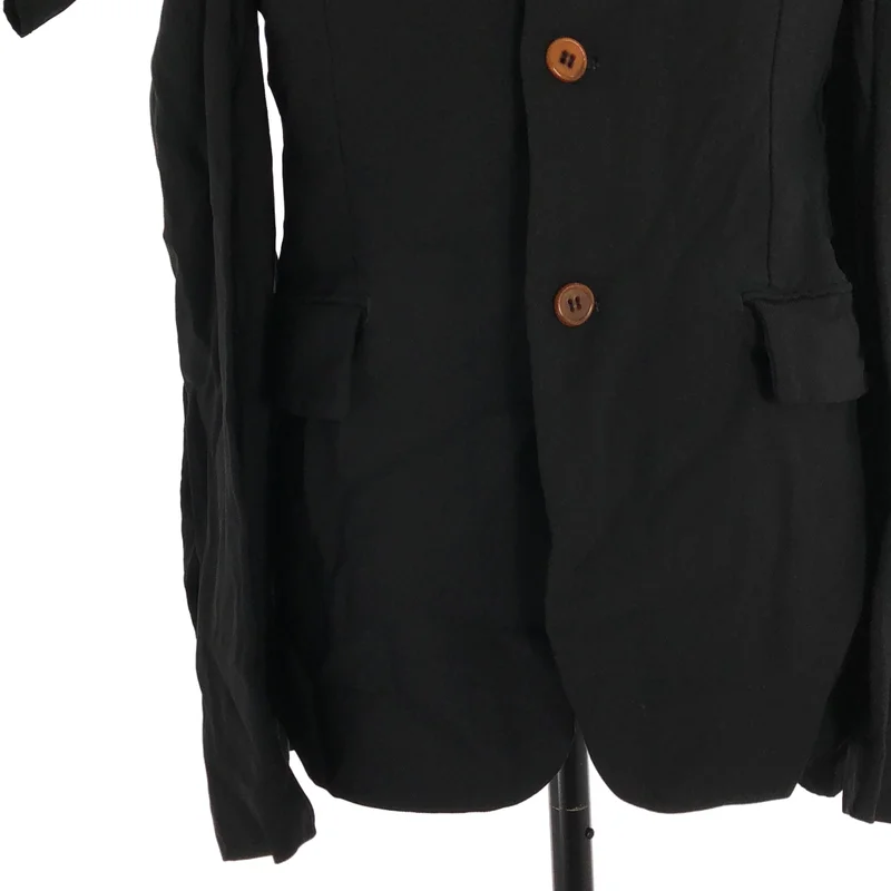 COMME des GARCONS HOMME PLUS / コムデギャルソンオムプリュス | 2024SS | ポリ縮絨 ダブルスリーブ ジャケット PM-J049 | S | メンズ