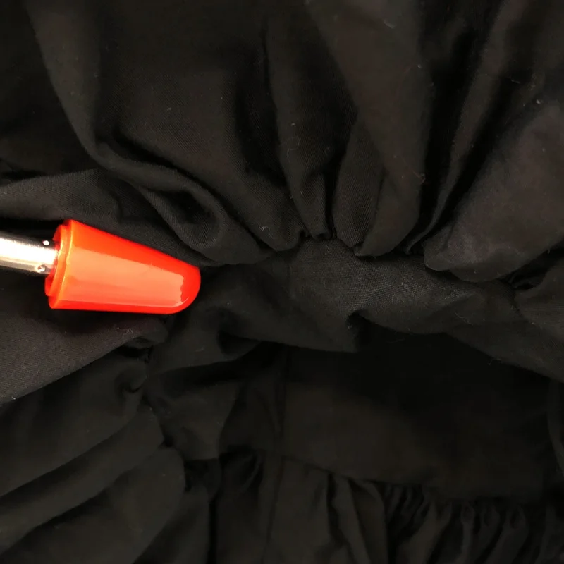 noir kei ninomiya / ノワールケイニノミヤ | 2020AW | コットン フリル五分袖 ブラウスシャツ | S | レディース