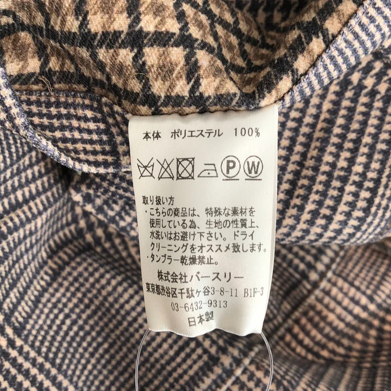 BED J.W. FORD / ベッドフォード | Over coat チェック カットアウト チェスターコート | 2 | メンズ