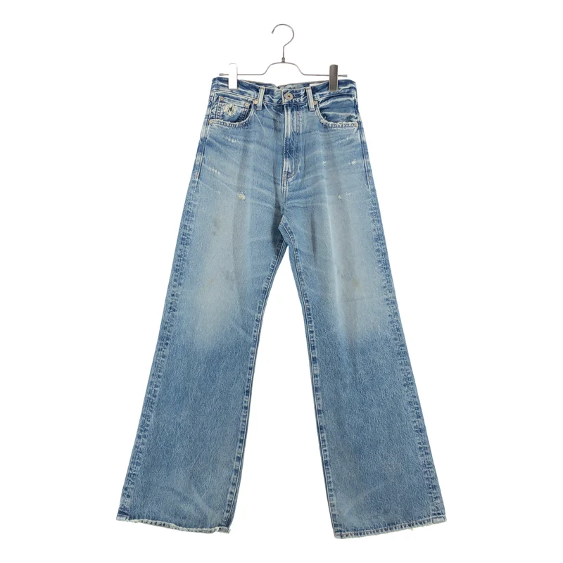 upper hights / アッパーハイツ | 2024SS | ダメージ加工 フレアデニム | 24 | レディース