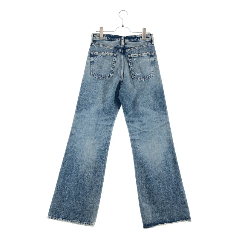 upper hights / アッパーハイツ | 2024SS | ダメージ加工 フレアデニム | 24 | レディース