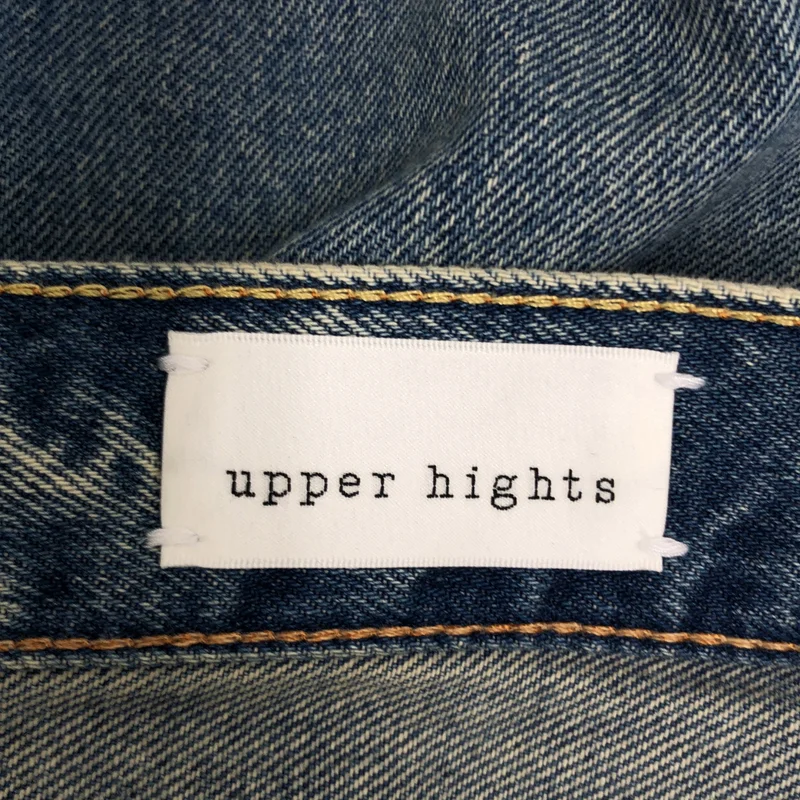 upper hights / アッパーハイツ | 2024SS | ダメージ加工 フレアデニム | 24 | レディース