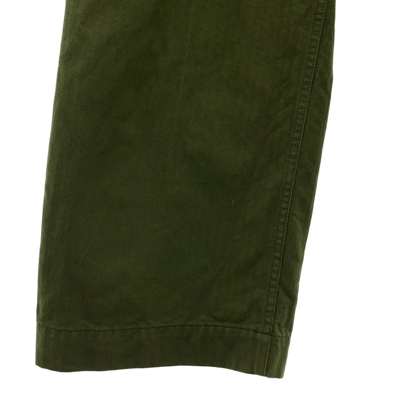 BEAMS PLUS / ビームスプラス | 2026SS | MIL Trousers Herringbone / コットン ヘリンボーン ミリタリーパンツ | L | メンズ